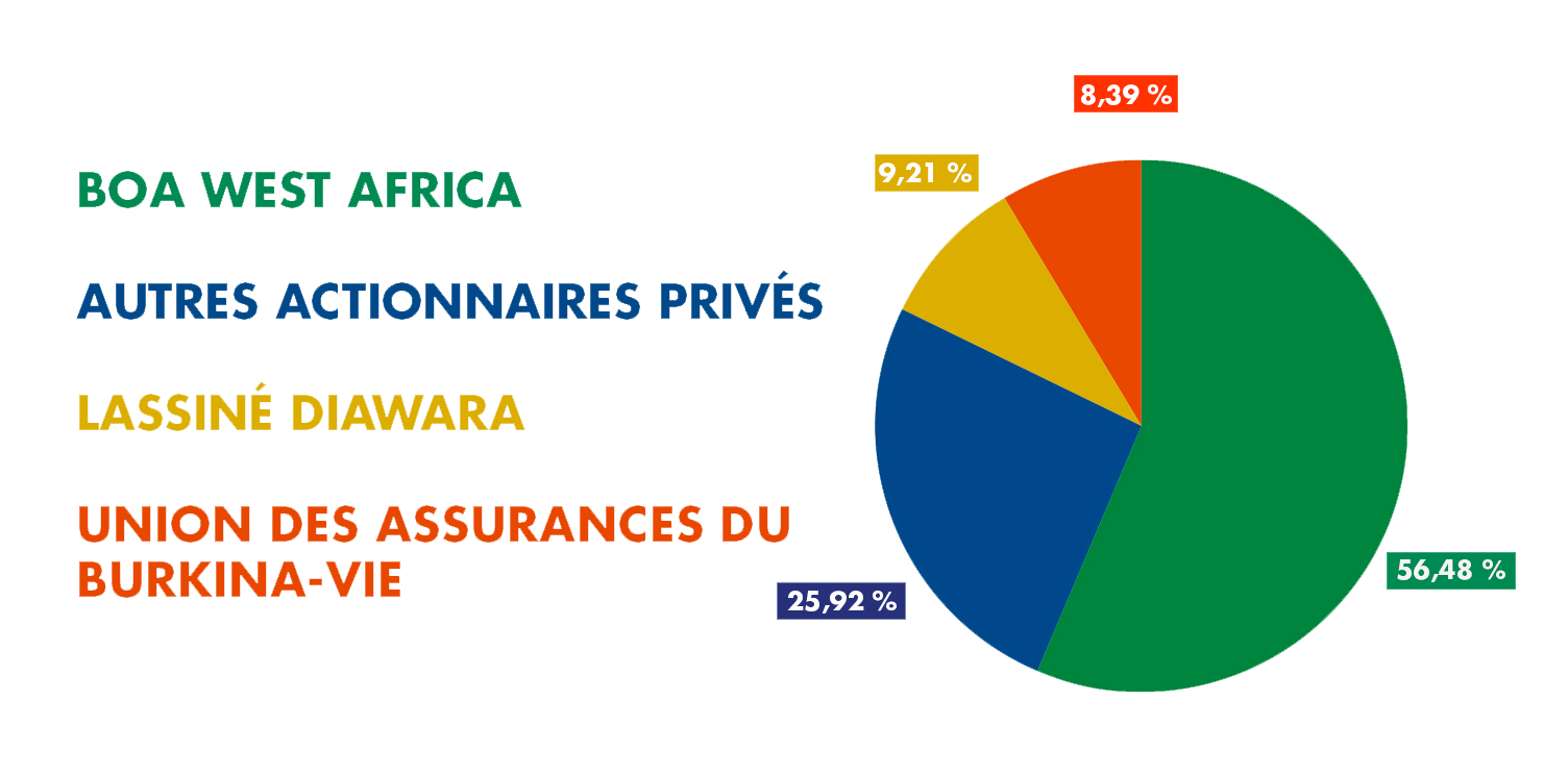 Burkina faso actionnariat 2020